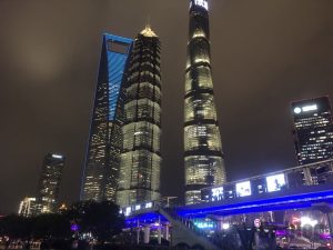 上海環球金融中心夜景