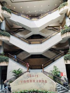 上海博物館・階段