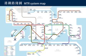 香港地下鉄・路線図