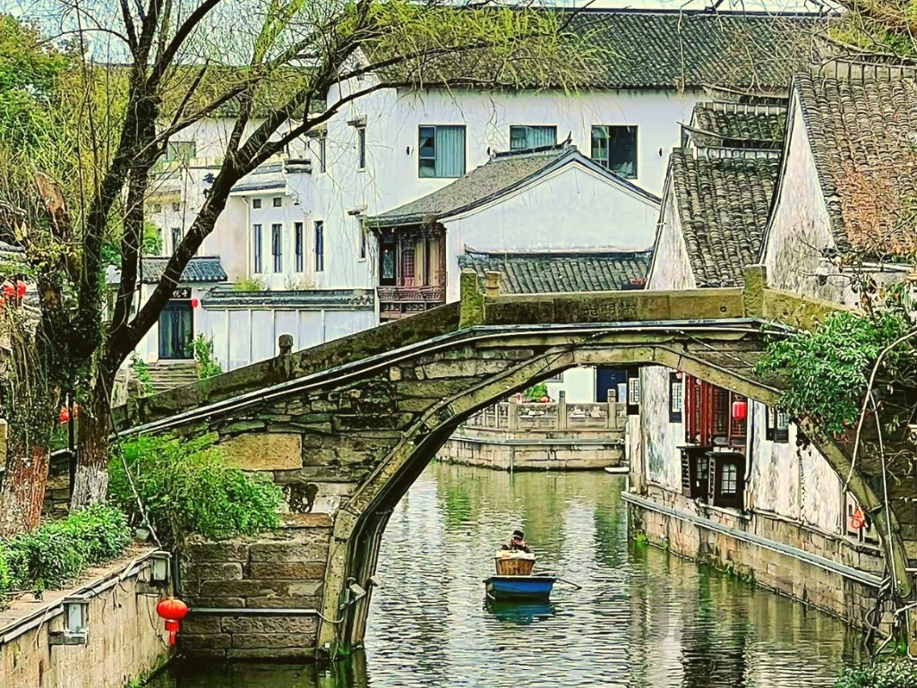 紹興の水路と橋